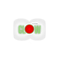 GL🍉W — Watermelon Glow Statement Die-Cut Sticker | Fruits of Amalthea