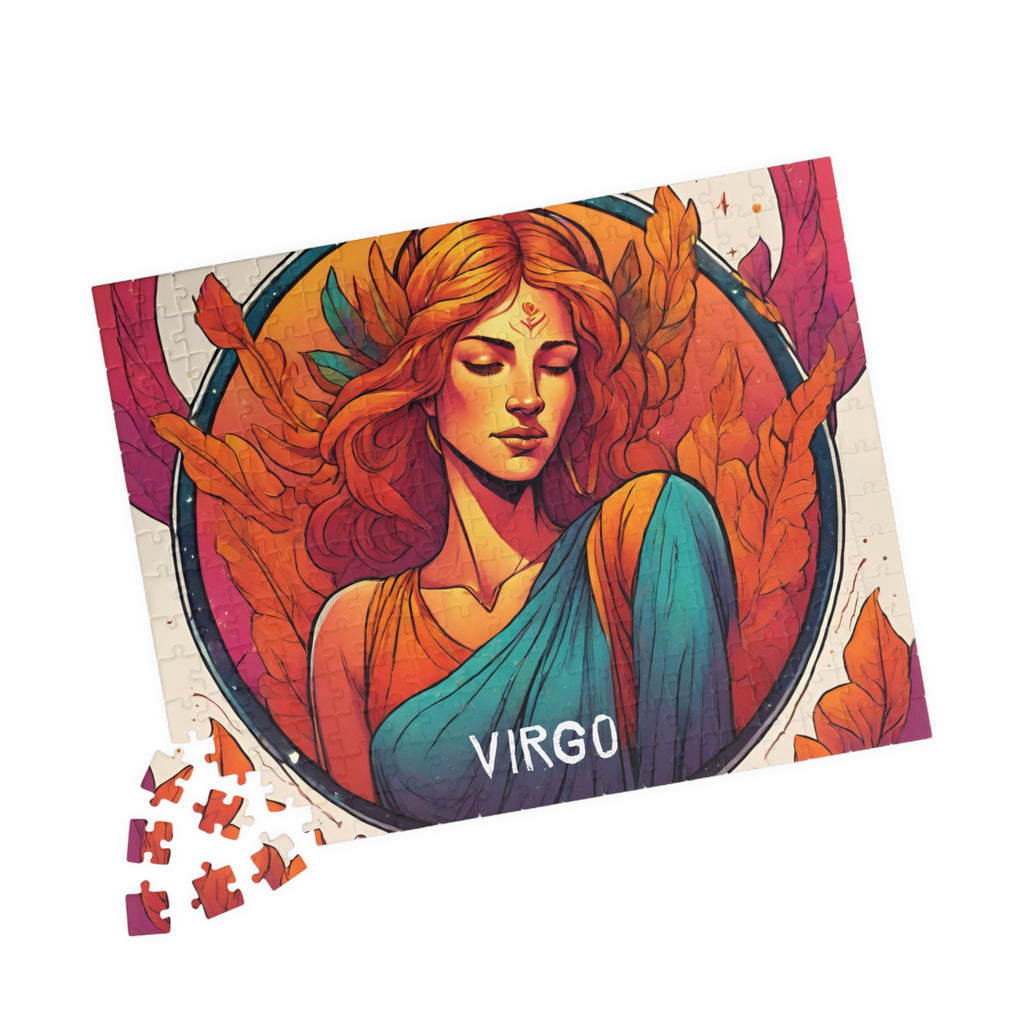 Virgo Zodiac Puzzle — Original Astrological Jigsaw, 252 Pieces