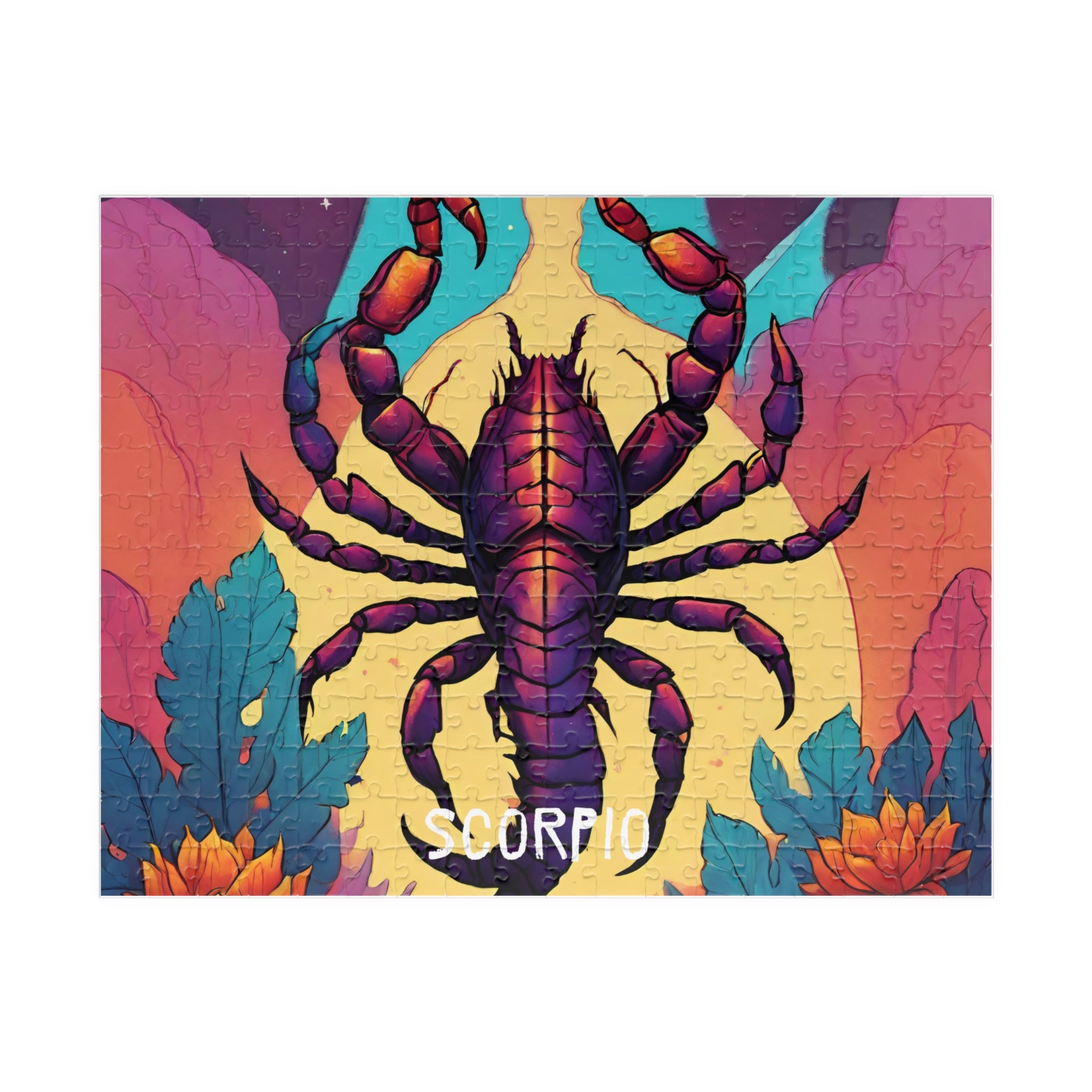 Scorpio Zodiac Puzzle — Original Astrological Jigsaw, 252 Pieces