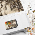Autumn Village Street Jigsaw Puzzle — Cozy Scenic 1,014 Pieces