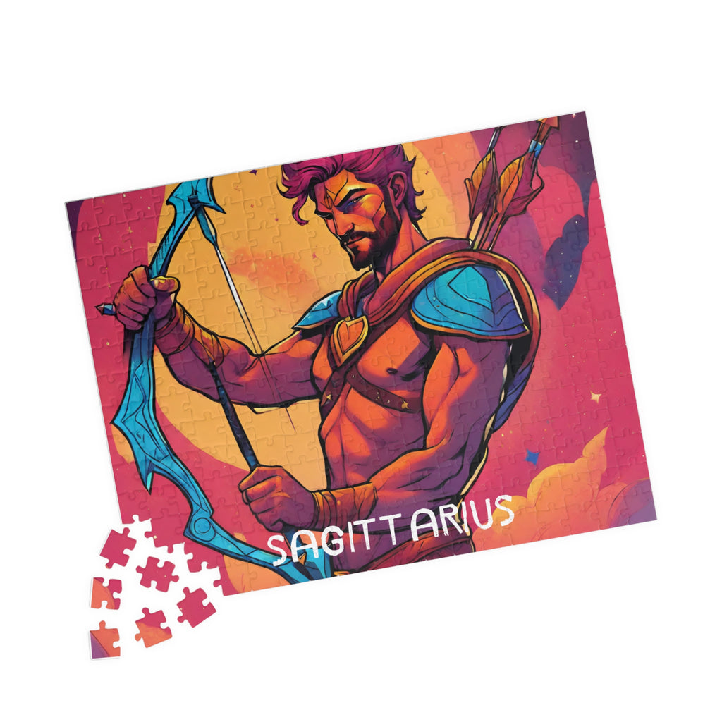 Sagittarius Archer Puzzle — Original Zodiac Jigsaw, 252 Pieces