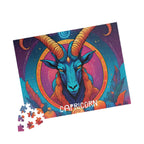 Capricorn Zodiac Goat Puzzle — Original Astrological Jigsaw, 252 Pieces