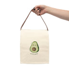 Avocado Canvas Lunch Bag — Cute Print Reusable Tote
