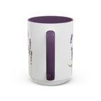 Lavender Field Accent Mug — Original Floral Ceramic Cup