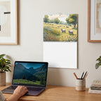 2027 Monthly Seasonal Wall Calendar — Original Watercolor Scenic Landscapes | Monthly Grid | Glossy or Matte