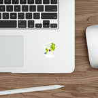 Cheers! — Wine & Grapevine Botanical Die-Cut Sticker | Fruits of Amalthea
