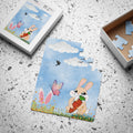 Bunny & Butterfly 30-Piece Kids Puzzle — Cute Spring Scene | Exclusive Design