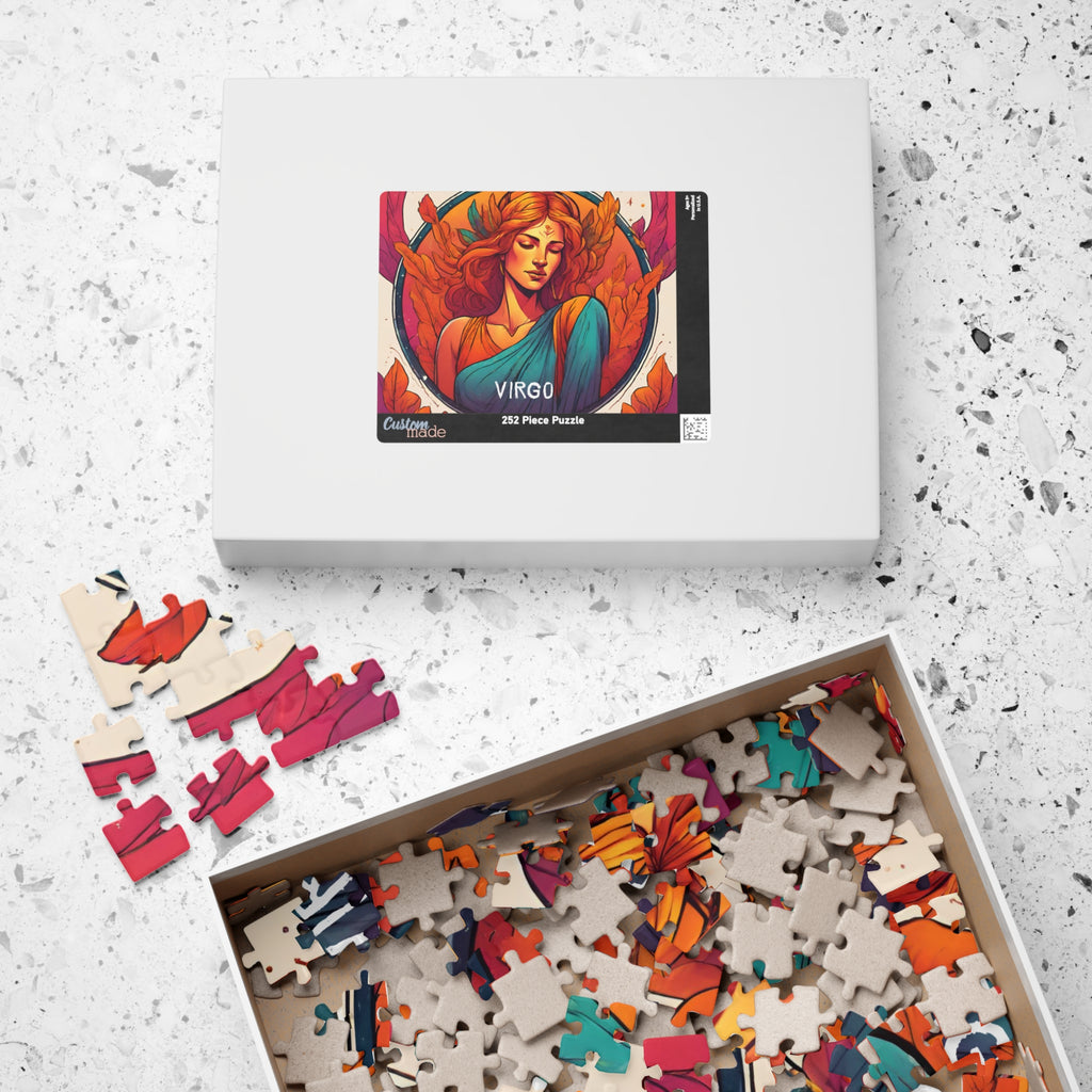Virgo Zodiac Puzzle — Original Astrological Jigsaw, 252 Pieces