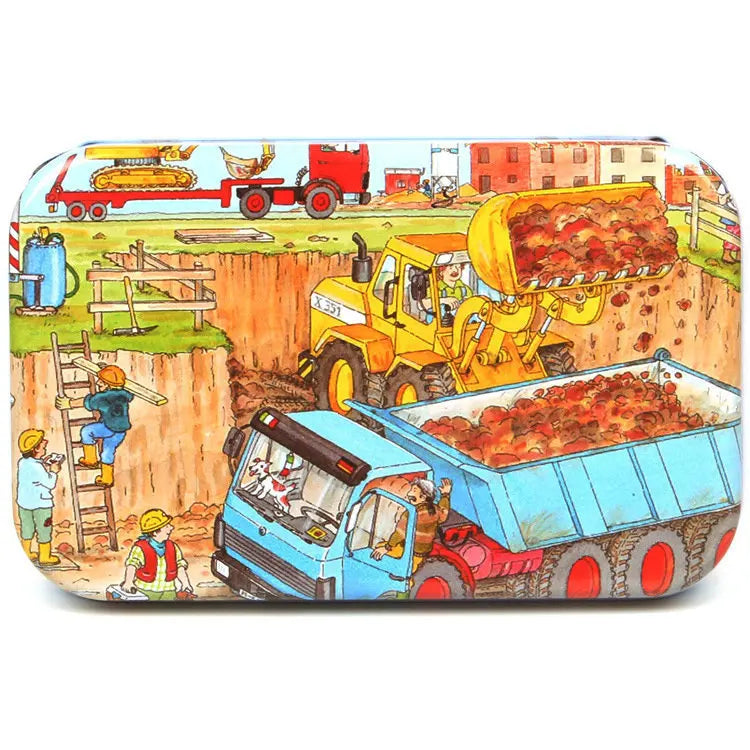 60-Piece Wooden Puzzle for Kids - Educational Jigsaw with Animals & Vehicles (Ages 4-6)