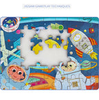 60-Piece Wooden Puzzle for Kids - Educational Jigsaw with Animals & Vehicles (Ages 4-6)