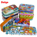 60-Piece Wooden Puzzle for Kids - Educational Jigsaw with Animals & Vehicles (Ages 4-6)