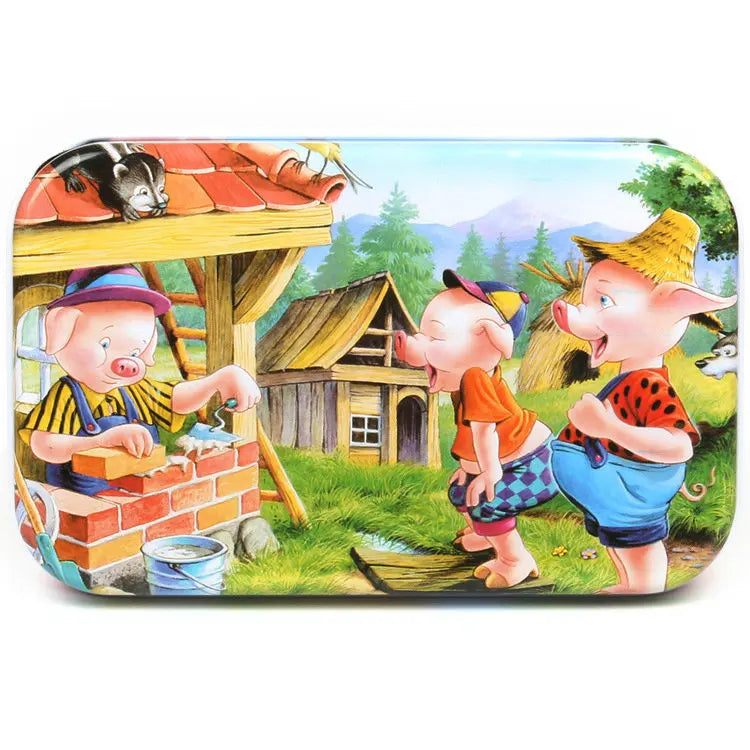 60-Piece Wooden Puzzle for Kids - Educational Jigsaw with Animals & Vehicles (Ages 4-6)