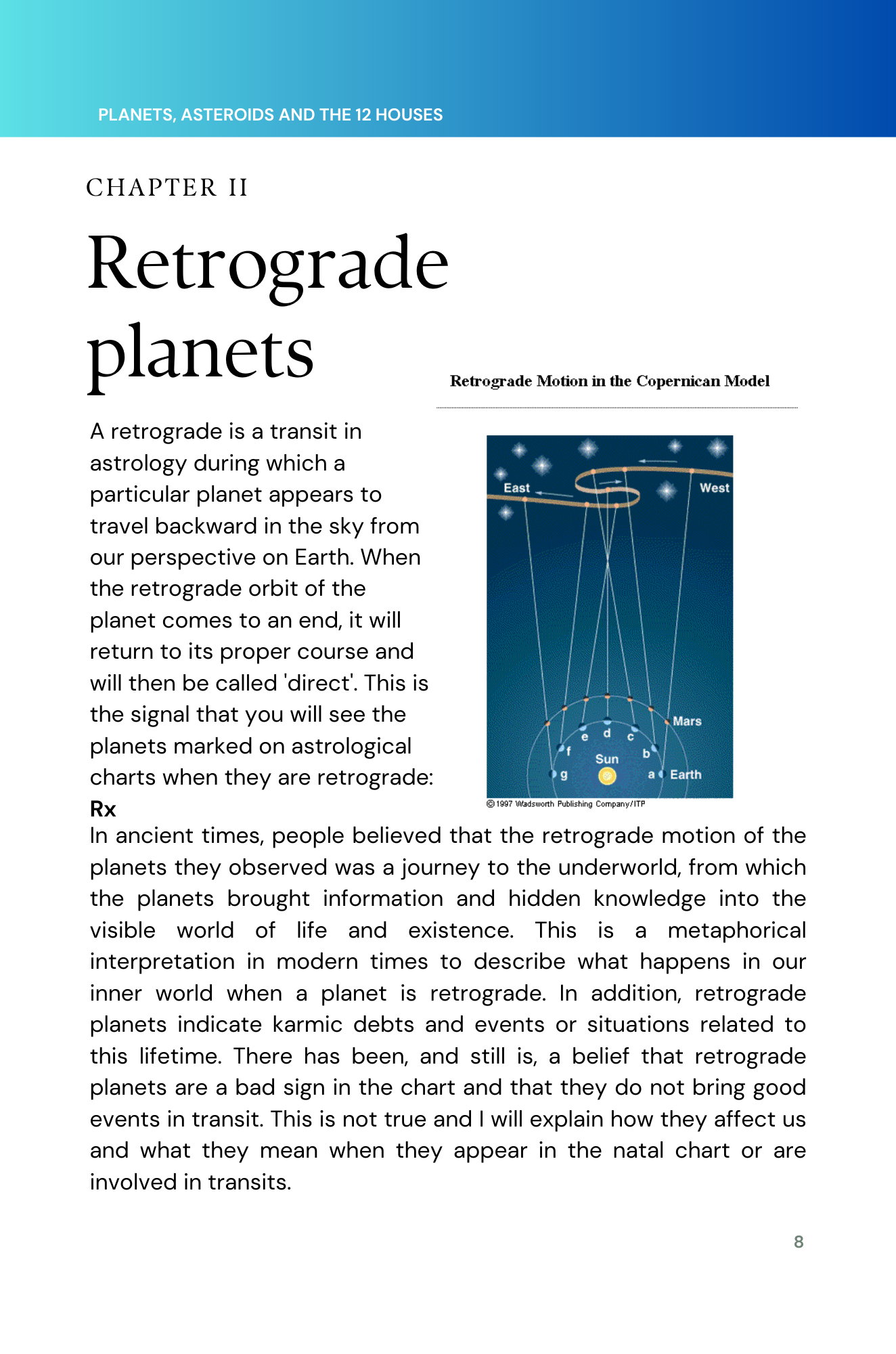 Planets, Asteroids and The 12 houses. A detailed guide to the planets, asteroids, and the 12 houses in astrology