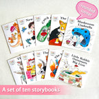 Children's Fun Enlightenment Storybooks - Set of 10 | Beginner English Reading for Ages 2-5