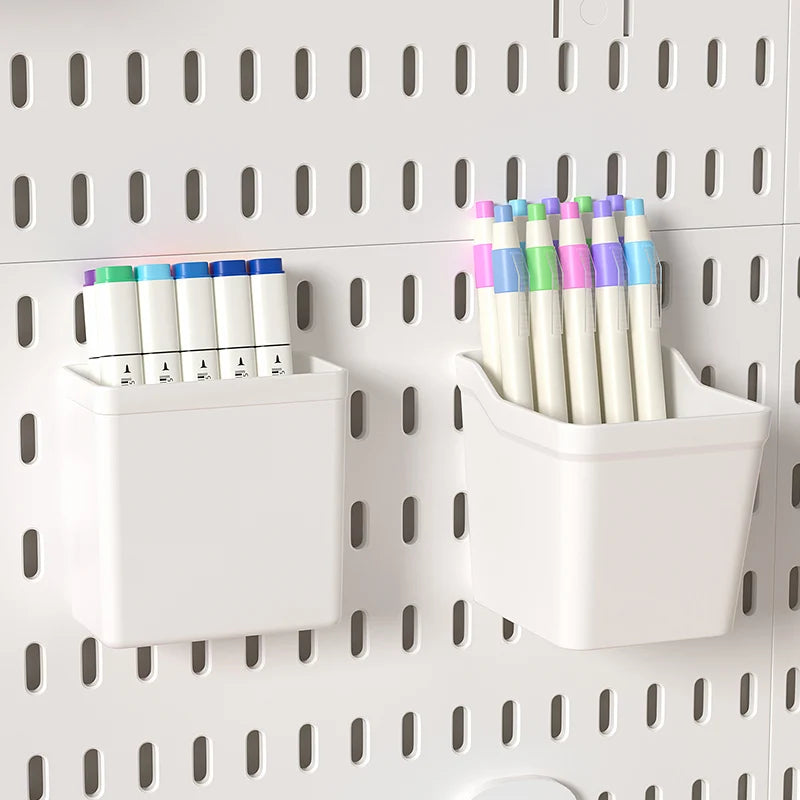 Modular Pegboard Organizer System – Wall & Desk Mountable | Boards, Mounting Kits & Accessories