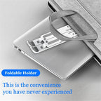 Adjustable Foldable Laptop Stand — Portable Ergonomic Holder for MacBook, iPad & Tablets