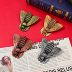 Vintage Metal Butterfly Clip - Elegant Bookmark & Document Organizer in 4 Finishes