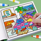 Cozy Friends Coloring Book — Cute Illustrated Art Book for Creative Souls