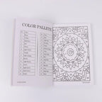 Color By Number Adult level Coloring Book - 190 Pages for Stress Relief & Relaxation