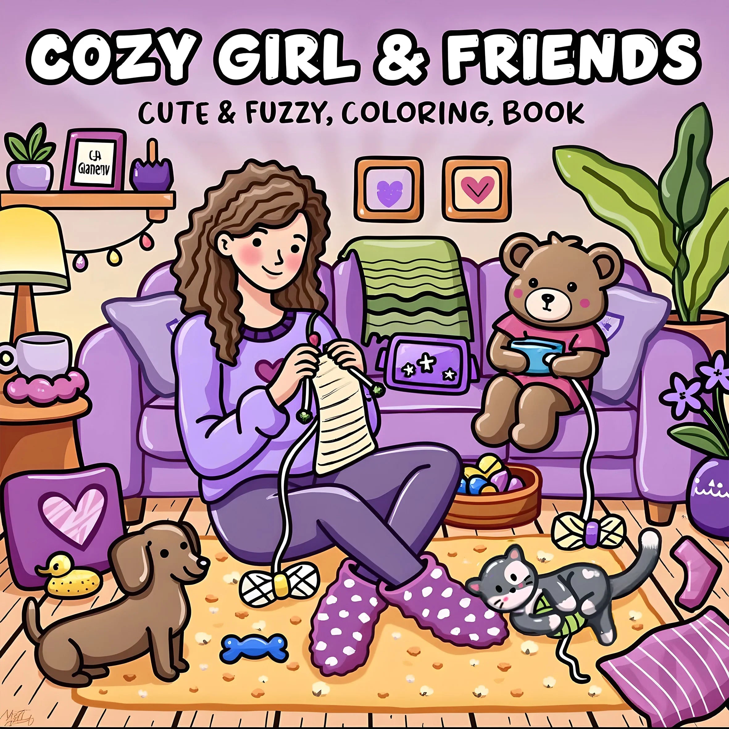 Themed Adult level Coloring Book - Charming Designs for Relaxation & Creativity
