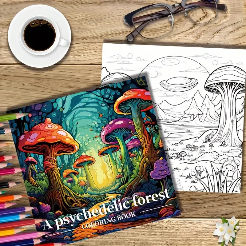 Art & Graffiti Coloring Book — 22 Pages of Bold Creative Designs for All Ages