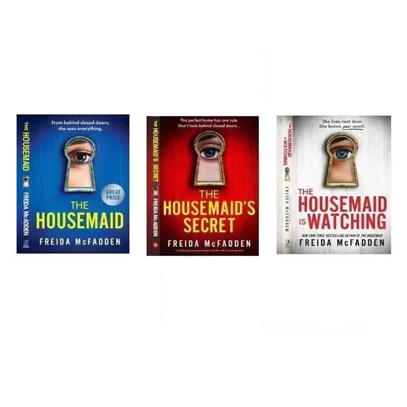 The Housemaid Trilogy - Complete 3-Book Set by Freida McFadden (Volumes 1-3)