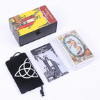 Original Classic Tarot Deck - 78 Cards with Guidebook & Drawstring Pouch | Sliding Gift Box | Perfect for Beginners