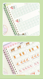 Magic Reusable Writing Practice Books | 4-Book Set with Auto-Disappearing Ink Pen