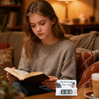 Books Read This Year Counter - Manual Reading Tracker & Shelf Decor for Book Lovers