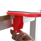 Attachable Desk Armrest & Mouse Pad – Rotatable Wrist Rest with Clamp | Ergonomic Office Accessory