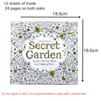 Adult Coloring Book — 24 Pages of Intricate DIY Illustrations for Stress Relief & Creative Flow