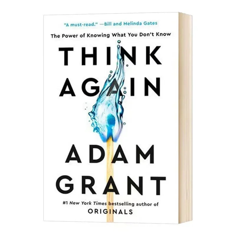 Think Again by Adam Grant - #1 Bestseller | The Power of Knowing What You Don't Know