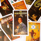 The Pulp Tarot by Todd Alcott - 78-Card Deck with Gilded Edges & Hardcover Box