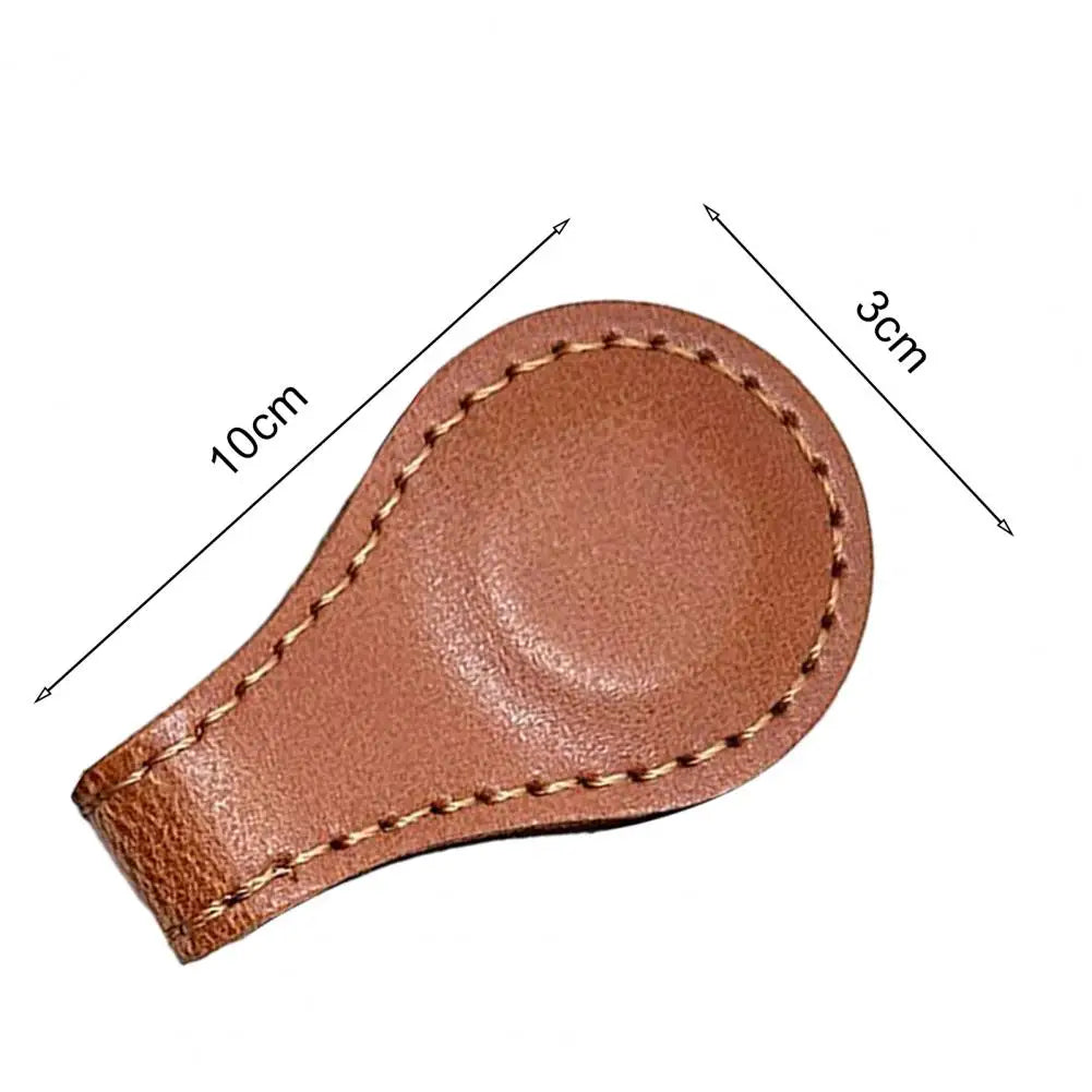 Vintage Leather Magnetic Bookmarks | Sophisticated Page Clips in 5 Classic Colors | Elegant Reading Gift