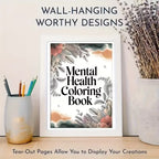 Inspirational Quotes Coloring Book - Positive Affirmations for Mental Wellness