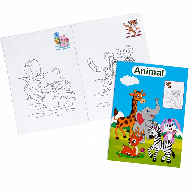 6 Themed Coloring Books for Kids & Teens – Art, Creativity & Stress Relief