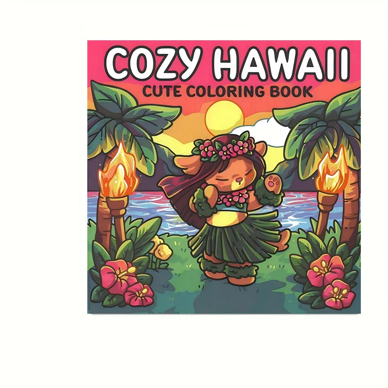 Themed Coloring Book - 28 Pages, 12 Styles to Choose From