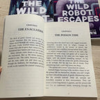 The Wild Robot Trilogy by Peter Brown - Complete 3-Book Set | DreamWorks Film