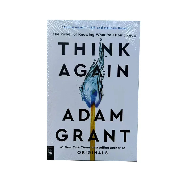 Think Again by Adam Grant - #1 Bestseller | The Power of Knowing What You Don't Know