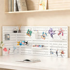 Modular Pegboard Organizer System – Wall & Desk Mountable | Boards, Mounting Kits & Accessories
