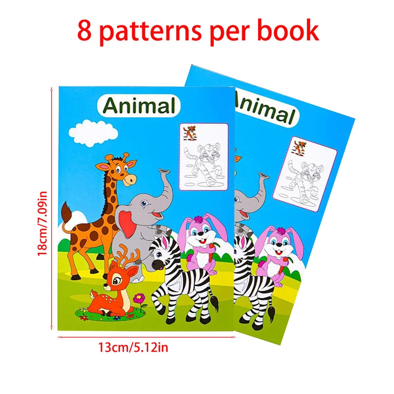 6 Themed Coloring Books for Kids & Teens – Art, Creativity & Stress Relief