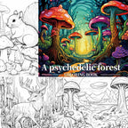 Art & Graffiti Coloring Book — 22 Pages of Bold Creative Designs for All Ages