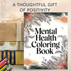 Inspirational Quotes Coloring Book - Positive Affirmations for Mental Wellness