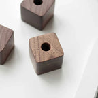 Vintage Wooden Pen Rest - Minimalist Desk Ornament & Fountain Pen Holder