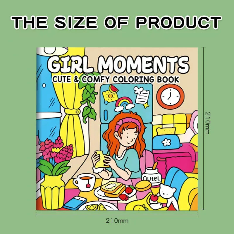 Cozy Friends Coloring Book — Cute Illustrated Art Book for Creative Souls