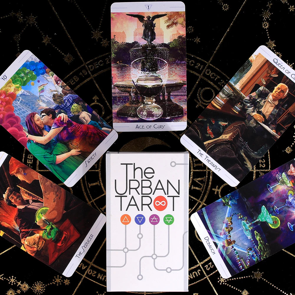 The Urban Tarot by Robin Scott - Complete Deck and Guidebook Set