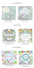 Adult Coloring Book — 24 Pages of Intricate DIY Illustrations for Stress Relief & Creative Flow