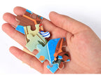Wooden 3D Cartoon Puzzle — Montessori Educational Toy for Toddlers & Kids Ages 3–6