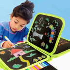 Magic Erasable Fabric Coloring Book for Kids – Draw, Erase & Repeat! | 6 Pages + 3 Pens Included