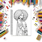 Elegant Women's Fashion Coloring Book - Celebrate Style & Beauty (32 Pages)